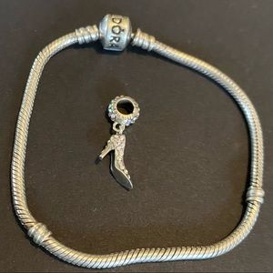 Pandora Disney Cinderella shoe Charm